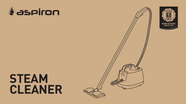 Steamer for Cleaning, Aspiron Multipurpose Portable Canister Steamer with 21 Accessories, Chemical-free, Steam Cleaner Carpet and Upholstery Floors Car Kitchen Tiles, 1.5L Capacity