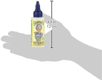 Grandma's Secret Spot Remover - Chlorine, Bleach and Toxin-Free Stain Remover - Stain Remover for Clothes - Fabric Stain Remover Removes Oil, Paint, Blood and Pet Stains – 2 Ounce, 6 Pack