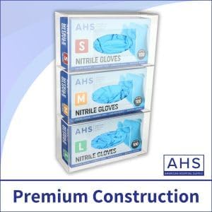 AMERICAN HOSPITAL SUPPLY Wall-Mount Glove Dispenser | Clear Acrylic Glove Box Holder with Individual Compartments | Single-Layer | 9.95 x 5.25 x 3.3 in | Gloves Sold Separately