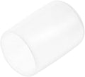 uxcell 20pcs Rubber End Caps Protective Caps 14mm ID Vinyl PVC Round Tube Bolt Cap Cover Screw Thread Protectors, Clear