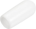 uxcell 20pcs Rubber End Caps 6mm ID Vinyl Round End Cap Cover Screw Thread Protectors White