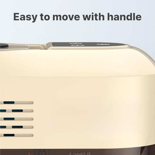 Irishom Handheld Multi-surface Steam Cleaner with 6pcs Accessories, Touch Screen 6 Levels Adjustable 105℃/221℉ Deep Cleaning Steamer with Portable Handle 1200ml/40.5oz Water Tank