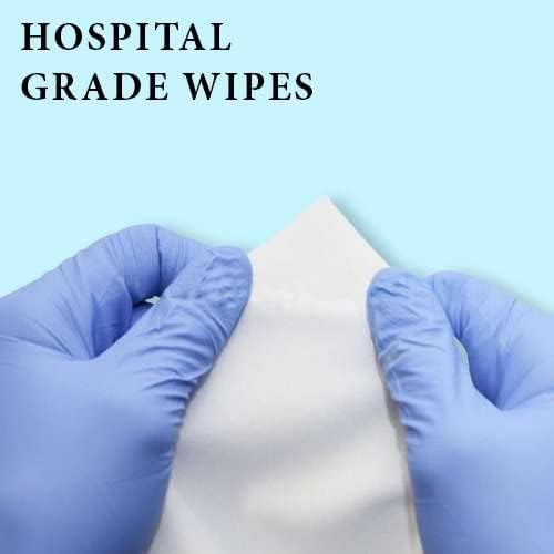 Disposable Dry Wipes, 100 Pack – Ultra Soft Non-Moistened Cleansing Cloths for Adults, Incontinence, Baby Care, Makeup Removal – 9.5" x 13.5" - Hospital Grade, Durable – by ProHeal