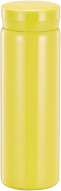 10oz Mini Water Bottle Stainless Steel Thermos Small Flask - Insulated Vacuum, Leak Proof, Keeps Drinks Hot/Cold - Ideal for Coffee, Tea, Water - Yellow