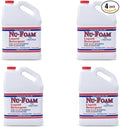 Nu-Foam Liquid Detergent for Bar Glassware – Original Streak-Free Solution - Hand Washing Bar, Tavern, Brewery Supplies - Spotless Serving Glasses - Concentrated- Easy On Hands - 1 Gallon- 4 Pack Case