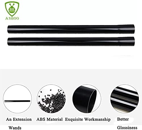 Vacuum Attachments Compatible with Shop Vac Accessories 1 1/4" Vacuum Cleaners Accessories Vacuum Extension Wand (8 Packs)