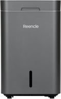 Reencle Gravity Electric Composter - 22L Kitchen Composter– Decomposes 3.3 lbs Daily, Odorless & Quiet Indoor Composting, Rapid Decomposition with All-New Compost Starter 2.0 + Booster Pack (Silver)