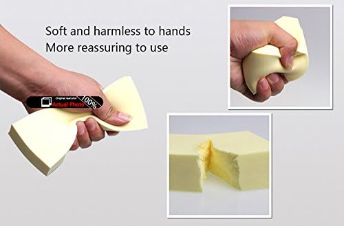 Cleaning Sponge Super Absorbent Water Durable ^~ You Know 17.5×7.5×3.5 cm[6.9 x 3 x 1.38 inches] Use for Household Clean Cars/Boats The dust and Dirt on Furnitures,Bathtubs&etc.(Yellow)