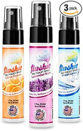 Flushie Pre-Toilet Sprays for Poop Travel Size Toiletries Bathroom Spray for Poop Spray for Toilet Deodorizer Traveling Essentials Poop deodorizer Poop Odor eliminator