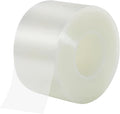 Transparent Window Weather Sealing Tape 2 Inch x 35 Yards Weather Stripping Residue Free Clear Window Draft Isolation Sealing Film Tape for Doors Windows and Shower Glass Gaps