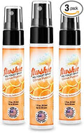 Flushie Pre-Toilet Spray - Travel Size Toilet Deodorizer & Poop Odor Eliminator (Citrus, 1oz 3pack)