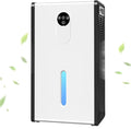 Dehumidifier for 1076 sq.ft,Quiet Portable Moisture Absorber with Auto Shut Off,Auto Defrost,72 OZ Water Tank,Drain Hose,7 Color LED Light,Sleep Mode for Basement Home Bedroom Bathroom RV