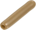 uxcell 20pcs Rubber End Caps 1.5mm(1/16") ID Vinyl PVC Round Tube Bolt Cap Cover Screw Thread Protectors Light Brown