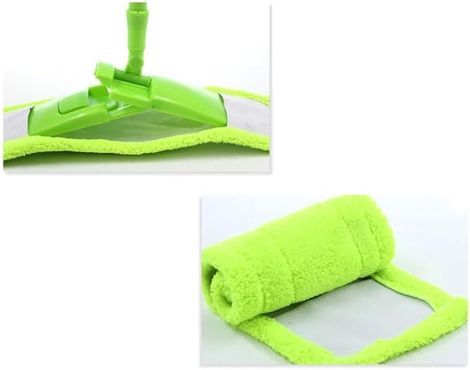 6 Pack Replacement Microfiber Hardwood Floor Mop Refill Compatible with 3M Scotch-Brite M-005 Floor Mop Wet/Dry Use