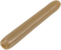 uxcell 20pcs Rubber End Caps 1.3mm ID Vinyl PVC Round Tube Bolt Cap Cover Screw Thread Protectors Light Brown