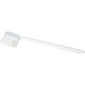 SPARTA 40501EC25 Plastic Large Scrub Brush, Kitchen Brush, Utility Brush With Long Handle For Cleaning, 20 Inches, Tan, (Pack of 6)