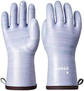 LANON Protection Wahoo Liquid Silicone Smoker Oven Gloves, Food-Contact Grade, Heat Resistant Gloves for Cooking, Grilling, Baking, Purple, XXL/11