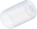 uxcell 20pcs Rubber End Caps 12mm(1/2") ID Vinyl PVC Round Tube Bolt Cap Cover Screw Thread Protectors Clear
