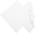 MECCANIXITY Jewelry Polishing Cloth 11.8x11.8 Inch Silver Polish Cleaning Cloths Jewelry Cleaner for Gold, Rings, Necklaces, Diamond, Bracelets, Pack of 2 (White）