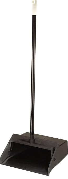 Carlisle FoodService Products 36141003 Duo-Pan Upright Lobby Pan, 30" Handle, Black (Pack of 6)
