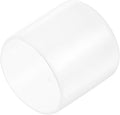 uxcell 20pcs Rubber End Caps 33mm ID Vinyl Round Tube Bolt Cap Cover Thread Protectors Clear