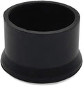 Flyshop Furniture Table Covers Non-Slip Heavy Duty Rubber Leg Tips Chair Leg Caps Floor Protector Round Black 4PCS Size 50mm, 2"