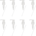 uxcell 8 Pcs Soap Dispenser Pump Heads Soap Dispensers Top Pumps Replacement Switch Pumphead for Standard 24/411 Neck Size Lotion Shampoo Bottle, White