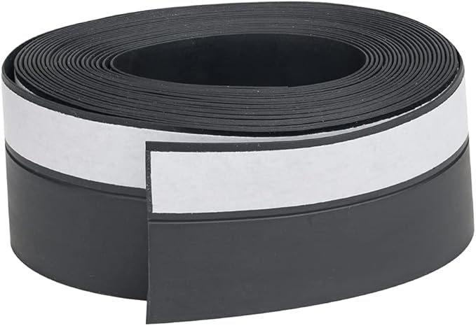Black Weather Stripping for Window Doors Self Adhesive Weatherstrips 16 Feet Door Sweep – Wind, Dust, Draft & Insect Proof – Insulation - Rubber Door Strips to Seal Door