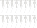 uxcell 16 Pcs Soap Dispenser Pump Heads Soap Dispensers Top Pumps Replacement Switch Pumphead for Standard 24/417 Neck Size Lotion Shampoo Bottle, White