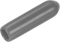 uxcell 20pcs Rubber End Caps 3mm(1/8") ID Vinyl PVC Round Tube Bolt Cap Cover Screw Thread Protectors Dark Grey