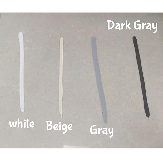 NADAMOO Grout Renew Pen White, 2 Large 20ml Paint Pens, Touch Up Repair Marker for Tile Gap Coating - Restore Grout Line, With 2 Replacement Nibs and 1 Cleaning Brush