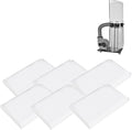 Dust Collector Bags 12pcs two-sided 7mil 19.5" diameter (31" width x 40" length) for Harbor Freight Central Machinery 35 and 70 Gallon Dust Collector (12)