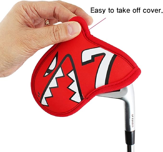 Palette Golf Iron Covers / 9pcs Set/Golf Head Covers/Golf Club Covers