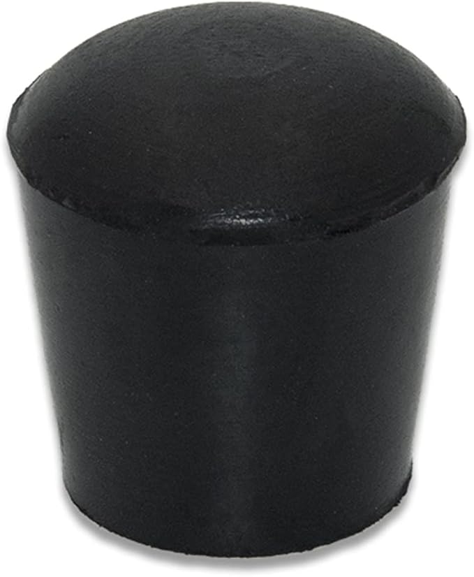 Flyshop Furniture Table Covers Non-Slip Rubber Leg Tips Caps Chair Leg Floor Protectors, Round, Black, 4PCS, Size 10 mm, 3/8"
