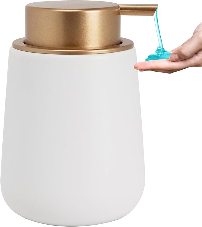 Liquid Soap Dispenser Pump 2pcsHead Replacement Spare Plastic Pump Bathroom Countertop