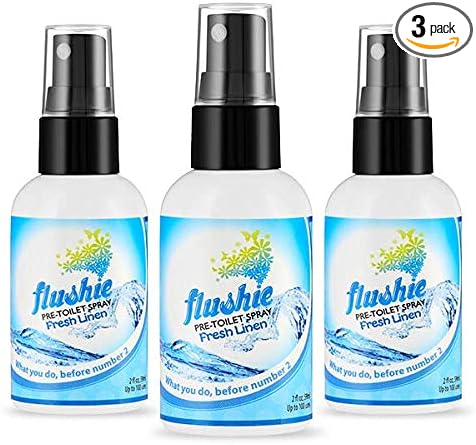 Flushie Pre-Toilet Sprays for Poop Travel Size Toiletries Bathroom Spray for Poop Spray for Toilet Deodorizer Traveling Essentials Poop deodorizer Poop Odor eliminator