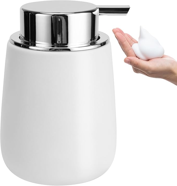 Foam Soap Dispenser Pump 2pcsHead Replacement Spare Plastic Pump Bathroom Countertop