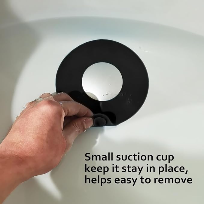 Bathroom Sink Stopper, Tub Stopper, Bathtub Drain Stopper, Bath Tub Plug, Bathtub Drain Cover, Bathtub Drain Plug, Sink Drain Cover, Sink Plug，Black