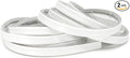 InstaTrim New & Improved Self-Adhesive Caulk Trim, 1/2" x 10', 2-Pack, Flexible, Waterproof, Stain Resistant for Bathroom, Floors, Walls, DIY Project, White