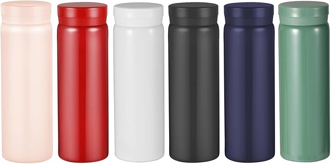 10oz Mini Water Bottle Stainless Steel Thermos Small Flask - Insulated Vacuum, Leak Proof, Keeps Drinks Hot/Cold - Ideal for Coffee, Tea, Water