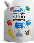 Miss Mouth's Messy Eater Stain Treater - 16oz Refill - Newborn & Baby Essentials - No Dry Cleaning Food, Grease, Coffee Off Laundry, Underwear, Fabric