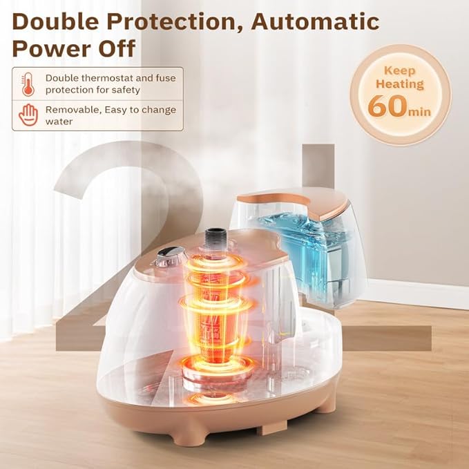 Steamer for Clothes,1800W Standing Garment Steamer with Adjustable Double Rod,Flat and Hanging Ironing,Clothes Steamers with 10 Ironing Modes,30s Fast Heat-up