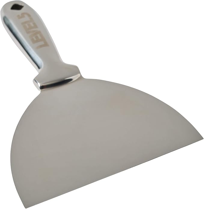 5" All Stainless Steel Joint Knife - LEVEL5 | Professional Grade Putty Blade, Premium Polished All-Metal, Precision Ground Edge, Ergonomic, Corrosion Resistant | 5-405