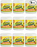 OdoBan Solid Odor Absorber Eliminator for Home and Small Spaces, Citrus Scent, 14 Ounces Each, 9-Pack