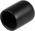 uxcell 20pcs Rubber End Caps 14mm ID Vinyl Round Tube Bolt Cap Cover Thread Protectors Black