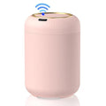 Procade Automatic Motion Sensor Bathroom Trash Can with Lid, 3 Gallon Touchless Trash Bin, Smart Plastic Garbage Can, Mini Pink Wastebasket for Toilet, Office, rv, Bedroom, Living Room