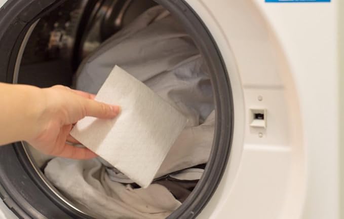 Laundry Prewash Spray Aerosol 12.3 Oz (Ultimate Tough Stain Remover for White Shirts/Clothes w/o Scrub/Soak),Plus 4-in-1 Fabric Softener Dryer Sheets 6.4"x9" 1000 Single PCS (Drive Clothes Ultra Soft)
