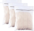 3Pack Large Honeycomb Lingerie Bags with Hanging Loop by MDSXO for Washing Delicates 16 * 20 inch