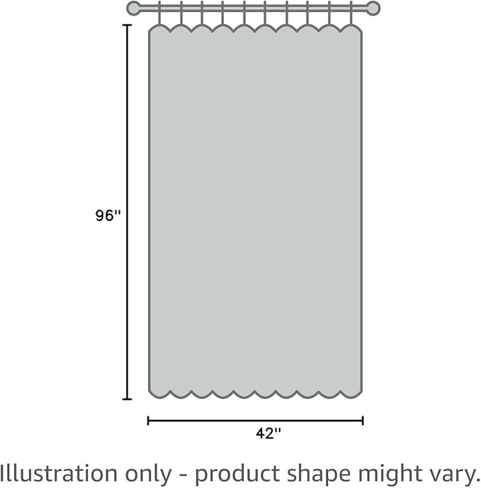 Chyhomenyc Extra Long Sheer Curtain Panels 96 Inches, 2 PCS, Voile Top Dual Rod Pockets Soft Touching Window Drapes Treatment for Children Room/Bedroom/Living Room/Hotel, 42W x 96L inch, Charcoal Grey