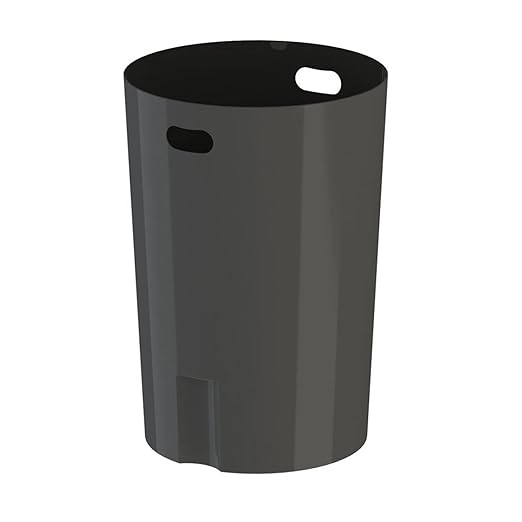 42 Gallon Circle 100% Recycled Plastic Heavy Duty Outdoor Commercial Trash Can with Push Open Dome Lid and Internal Liner - Great for Schools and Businesses - Brown Granite